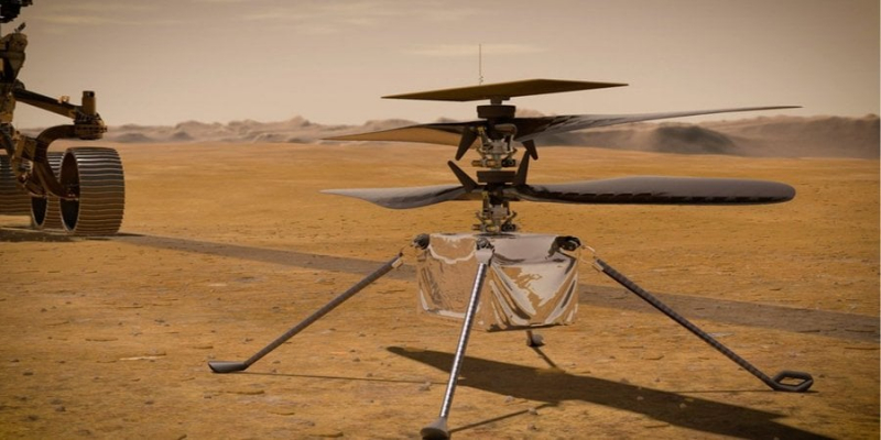 Дивовижний апарат. Гелікоптер NASA встановив новий рекорд висоти польоту на Марсі