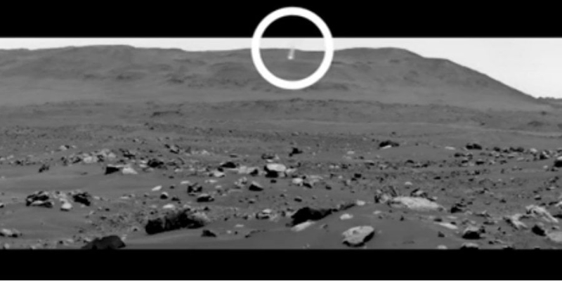 Два кілометри заввишки. Марсохід NASA Perseverance зафіксував величезний пиловий вихор