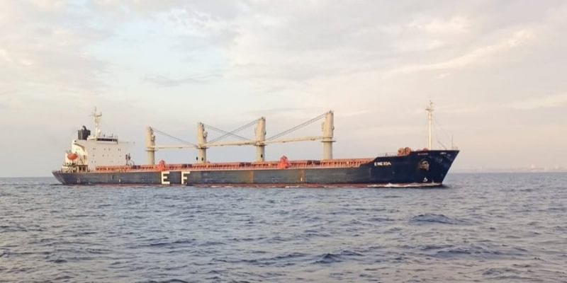 Зерно та руда. Три завантажених судна вийшли з портів Великої Одеси